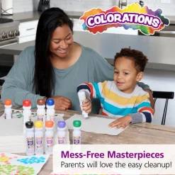 Colorations® Washable Primary Dabber Dots - Set of 8