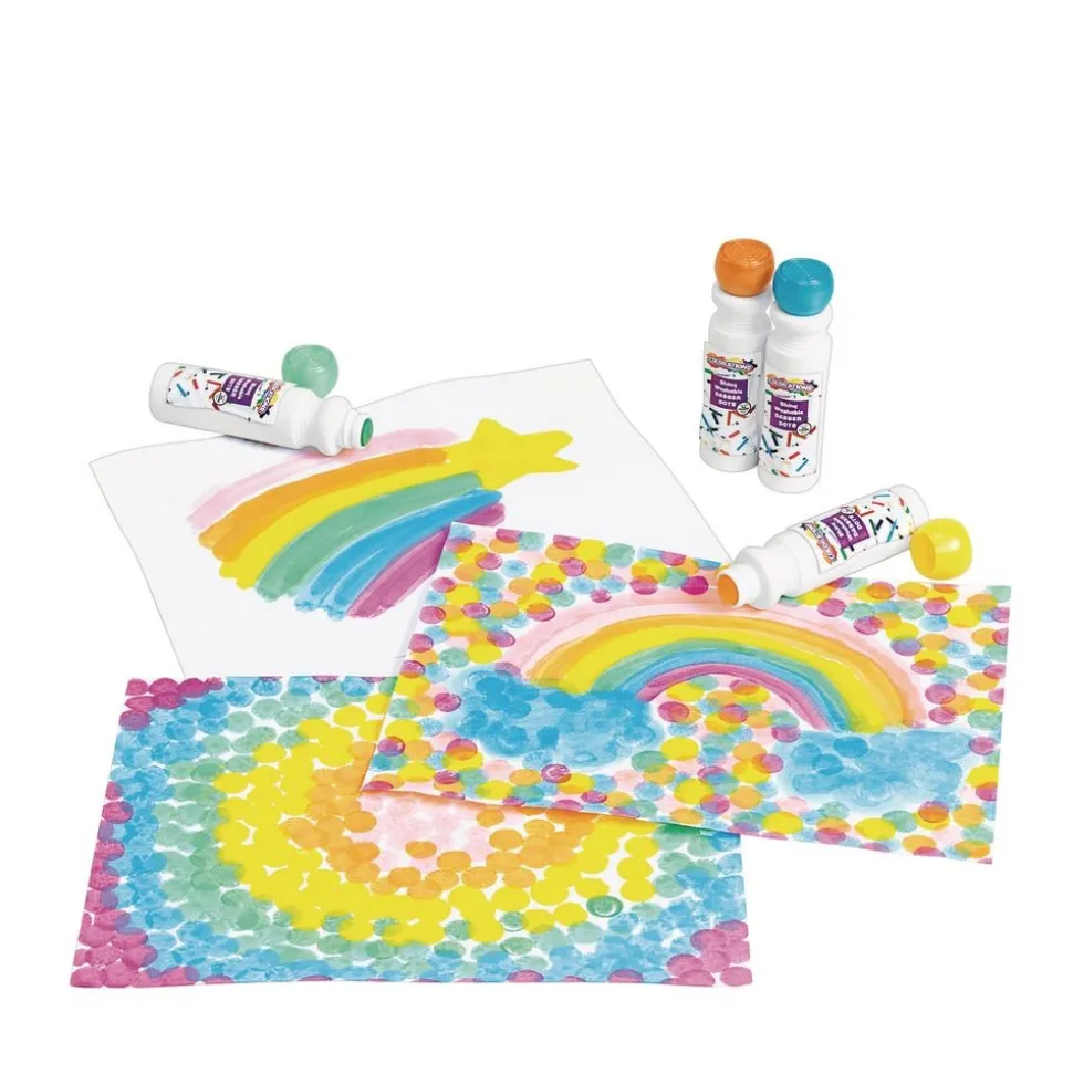 Colorations® Washable Shiny Dabber Dot Markers - Set of 6