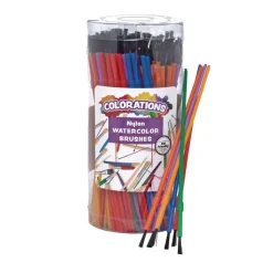 Colorations® Watercolor Paint Brush Classroom Pack - 144 Pieces