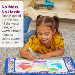 Colorations® Water Doodle Mat and pens, 8 Mats 16 pens