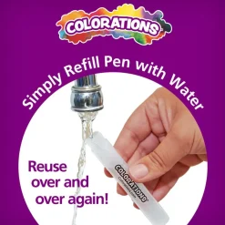 Colorations® Water Doodle Mat and pens, 12 Mats 24 pens