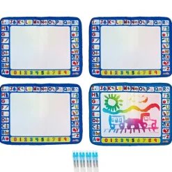 Colorations® Water Doodle Mat and pens, 4 Mats 8 pens