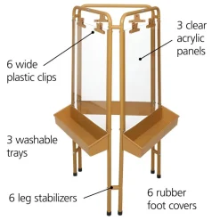 Colorations® 3-Way Indoor / Outdoor Acrylic Panel Easel