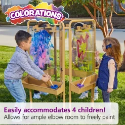 Colorations® 4-Way Indoor / Outdoor Acrylic Panel Easel