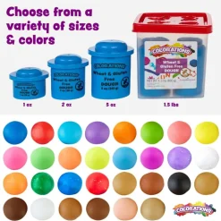Colorations® Wheat & Gluten Free Dough Variety Pack - Set of 36, 1 oz. each