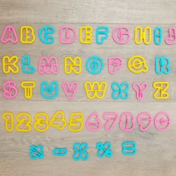 Colorations® Wheat & Gluten Free Classic Dough W/ Alphabet and Number Cutting Set