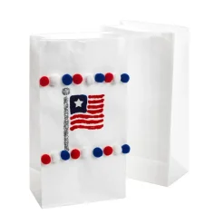 Colorations® White Paper Craft Bags - Set of 100