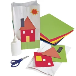 Colorations® White Paper Craft Bags - Set of 100