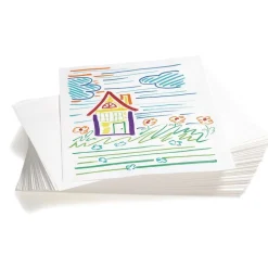 Colorations® White Sulphite Paper - 9" x 12", 80 lb.