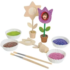 Colorations® Wooden Flower Pot Frames - Set of 12