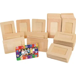 Colorations® Wooden Frame Classroom Pack - Set of 50