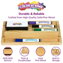 Colorations® Wooden Lapboard Stand
