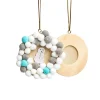 Colorations® Wooden Photo Frame Ornaments - Set of 12