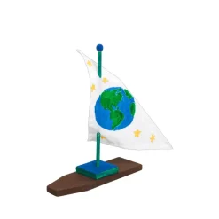 Colorations® Wooden Sailboats - Set of 12