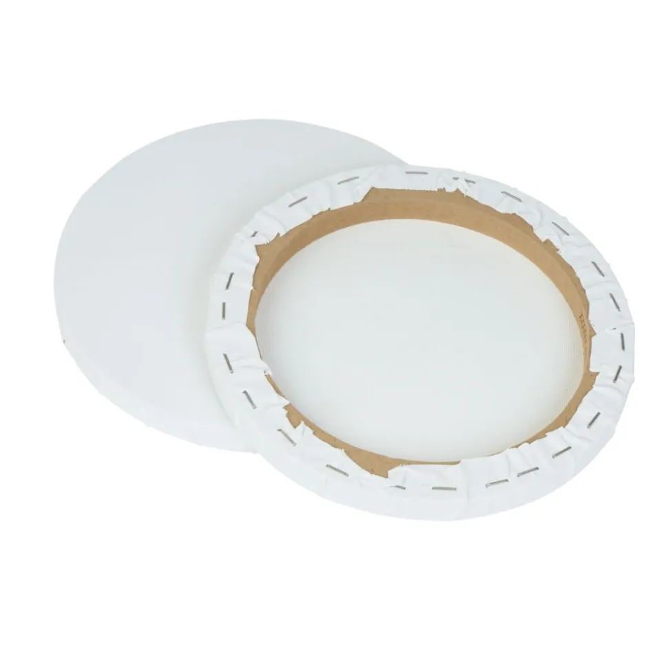 Colorations® 8" x 8" Circle Shaped Canvas - Set of 10
