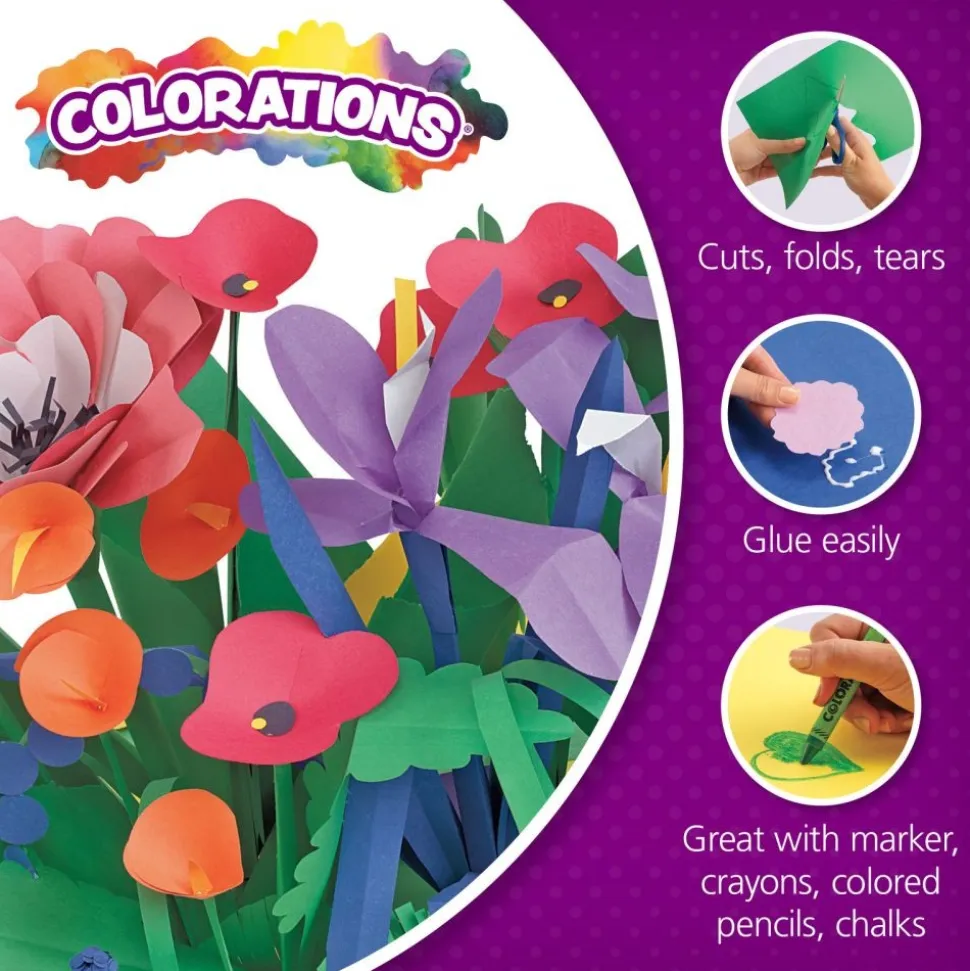 Colorations® 9" x 12" Construction Paper Classroom Pack - 2200 Sheets Value Pack