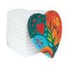 Colorations® 8" x 8" Heart Shaped Canvas - Set of 10