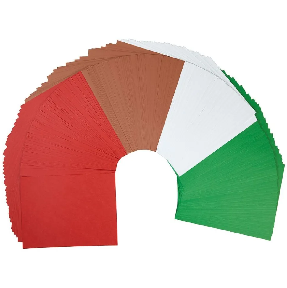 Colorations® 9" x 12" Holiday Colors Paper Kit 200 Sheets