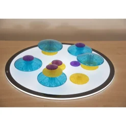Colored Stacking Pebbles - 15 Pieces