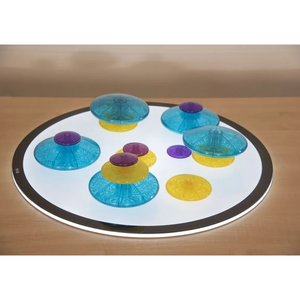 Colored Stacking Pebbles - 15 Pieces