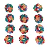 Colorful Intertwined Balls - 12 Pack