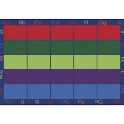 Colorful Places Seating 6' x 9' Rectangle Premium Carpet