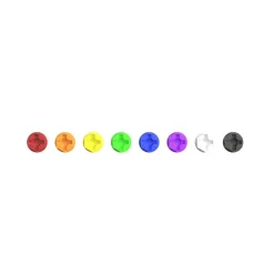 Colorful Screw STEAM Wall Pack: 512 Pieces