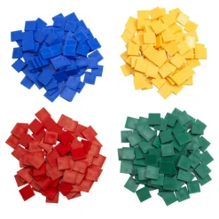 Color Tiles, 1", 2,000 in Container