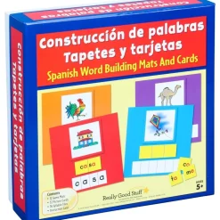 Construcción de palabras Tapetes y tarjetas (Spanish Word Building Mats And Cards) - 1 multi-item kit