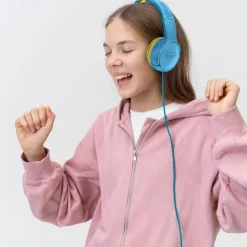 Contixo Single Wired Headphones - Blue