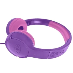 Contixo Single Wired Headphones - Purple