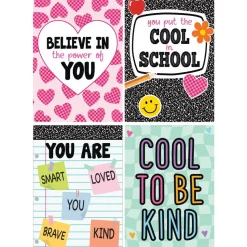 Cool for School Positive Sayings Small Poster Pack