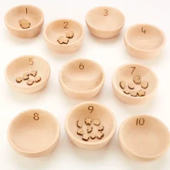 Cosy Number Bowls - Set of 10