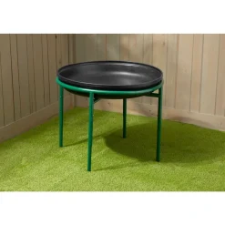 Cosy Tuff Tray with Metal Stand Black