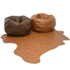 Cowhide Accent Throw