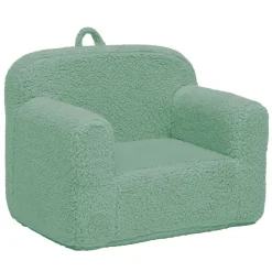 Cozee Sherpa Chair - Sage Green