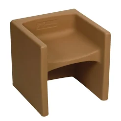 Cozy Woodland Cube Chair - Almond