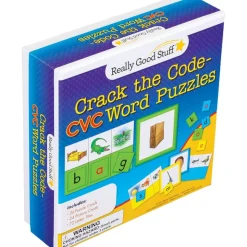 Crack The Code CVC Word Puzzles