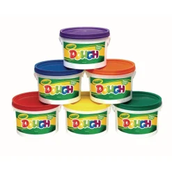 Crayola® Assorted Colored Dough, Value Pack - Set of 6 Tubs