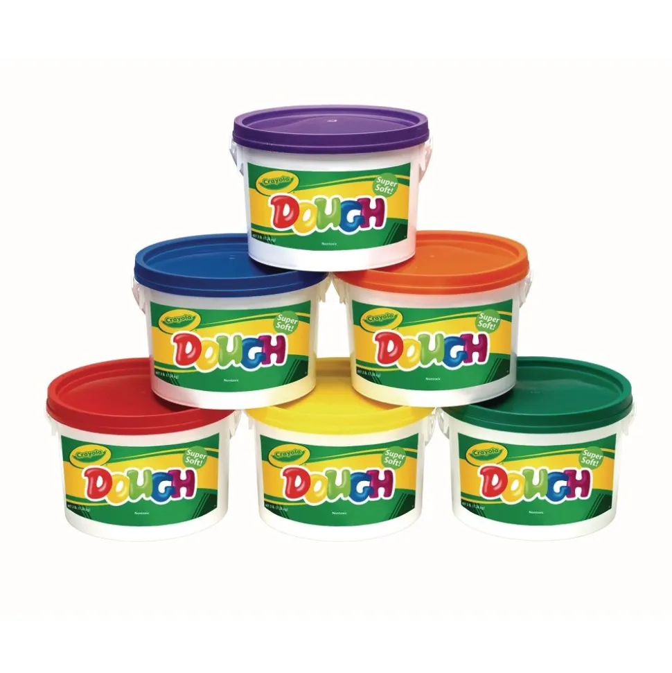 Crayola® Assorted Colored Dough, Value Pack - Set of 6 Tubs
