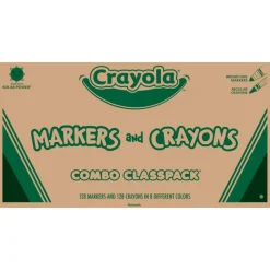 Crayola® Combination Marker and Crayon Classpack® - Set of 256