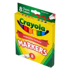 Crayola® Conical Tip Markers - Regular, Set of 8