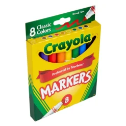 Crayola® Conical Tip Markers - Regular, Set of 8