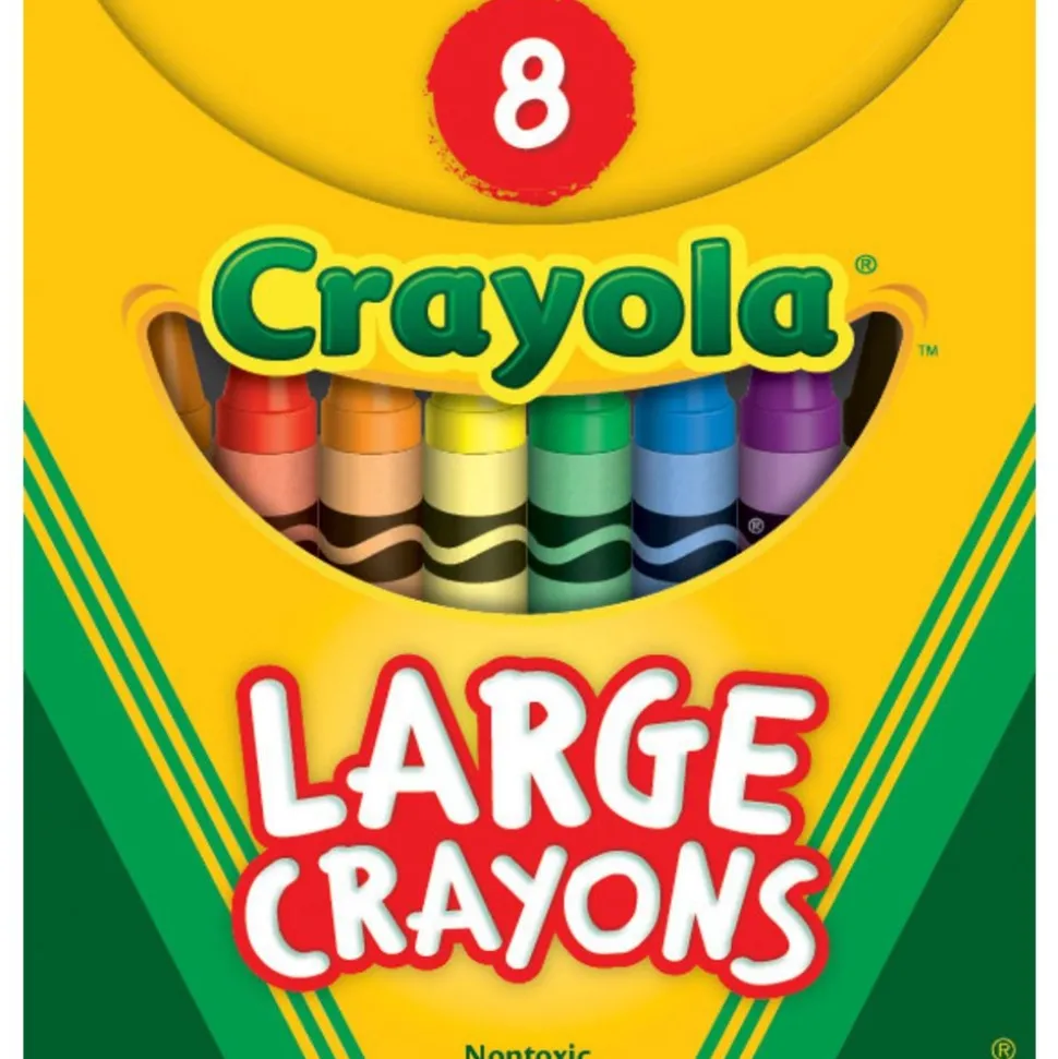 Crayola® Large Crayons - Set of 8