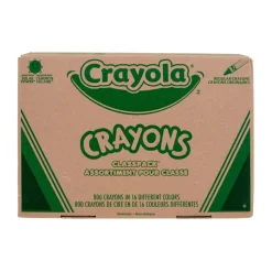 Crayola® Regular Crayons Classpack® Value Pack - 16 Colors, Set of 800