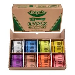Crayola® Regular Crayons Classpack® Value Pack - 8 Colors, Set of 800