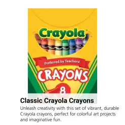 Crayola® Regular Crayons, Set of 8