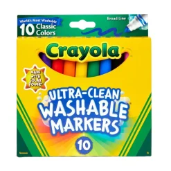 Crayola® Ultra-Clean Markers - Set of 10