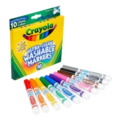 Crayola® Ultra-Clean Markers - Set of 10