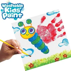 Crayola® Washable Paint Pots with Brush, 18 Count